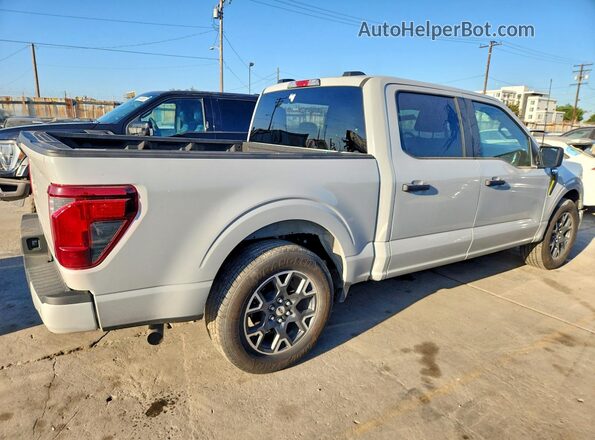 1FTEW2KP7RKF20417 2024 FORD F150 Gray წინა მარჯვენა