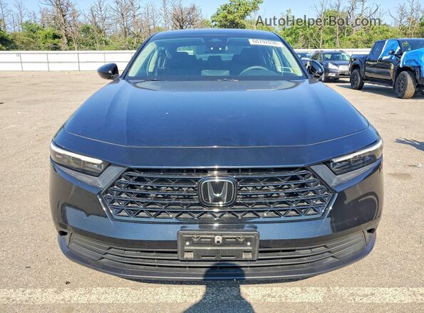 1HGCY1F22PA017540 2023 HONDA ACCORD Black Rear view