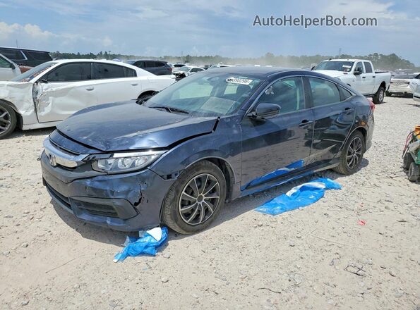 19XFC2F58GE065342 2016 HONDA CIVIC Blue Հետևի ձախ