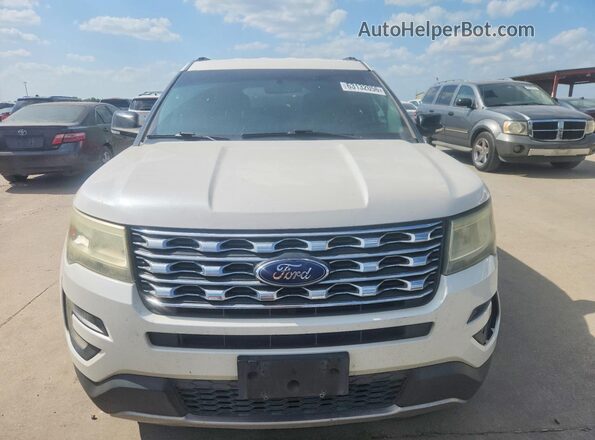 1FM5K7D84GGC86019 2016 FORD EXPLORER White Widok z tyłu
