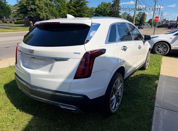 1GYKNERS5MZ182379 2021 CADILLAC XT5 White წინა ხედი