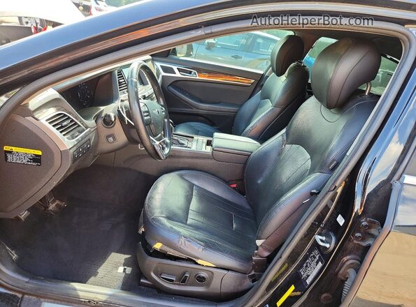 KMHGN4JE1GU106389 2016 HYUNDAI GENESIS Black Vista del salpicadero