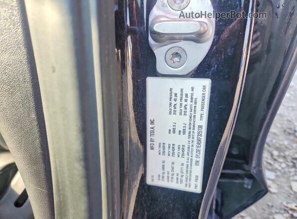 5YJ3E1EA5KF325138 2019 TESLA MODEL 3 Черный Вид наклейки с VIN-кодом