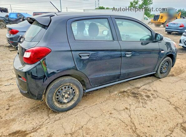 ML32A3HJ9LH009521 2020 MITSUBISHI MIRAGE Black Задня права чверть