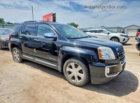 2GKFLUEK6H6328470 2017 GMC TERRAIN Black Front view