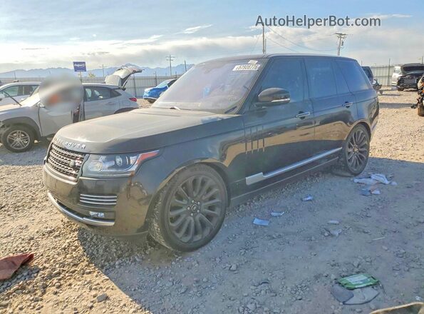 SALGV2EF7GA302164 2016 LAND ROVER RANGE Black უკანა მარცხენა