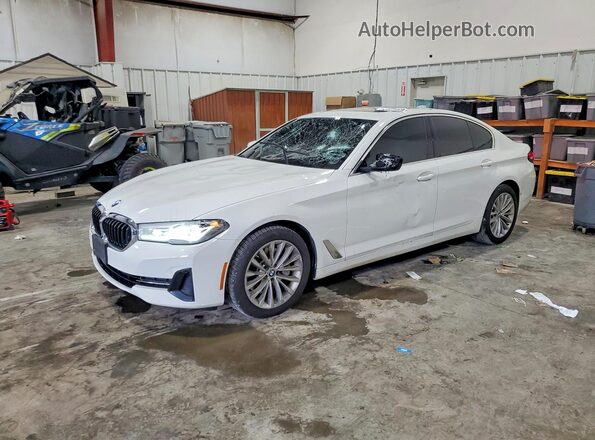 WBA13BJ04NWX83959 2022 BMW 5 SERIES White Հետևի ձախ