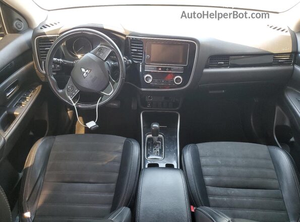 JA4AD3A34KZ043364 2019 MITSUBISHI OUTLANDER Black Вид щитка приладів