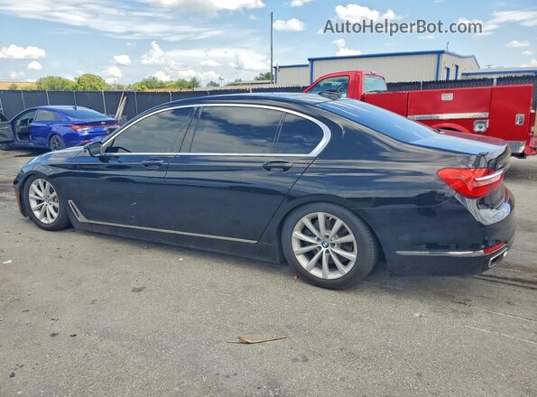 WBA7E4C50JGV23989 2018 BMW 7 SERIES Black Tył prawy
