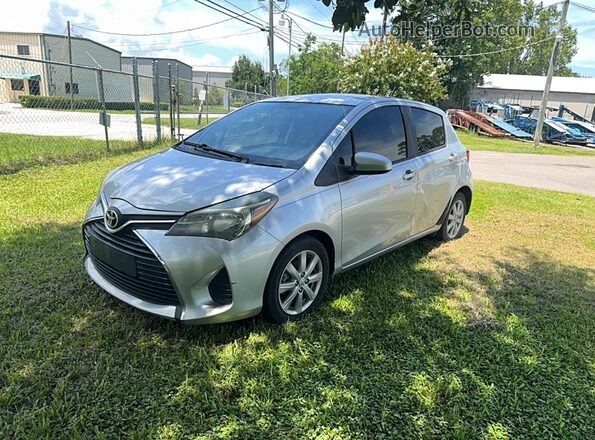 VNKKTUD35GA071024 2016 TOYOTA YARIS Серебряный Задняя правая четверть