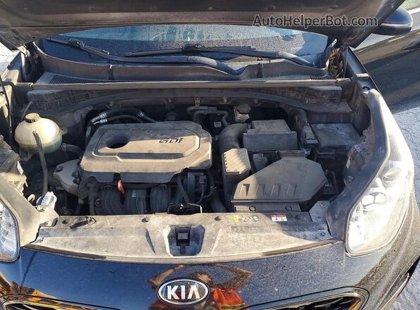 KNDP6CACXL7637545 2020 KIA SPORTAGE Black VIN կոդի պիտակի տեսք