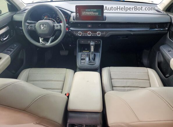2HKRS3H70SH302267 2025 HONDA CR-V White Вид щитка приладів