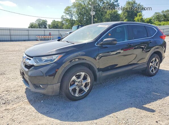 7FARW2H8XJE048320 2018 HONDA CR-V Black Հետևի ձախ