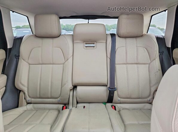 SALWR2PF2GA585585 2016 LAND ROVER RANGE Желто-коричневый Вид задней части салона