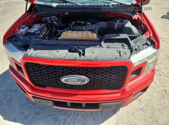 1FTEW1CP4KFA29973 2019 FORD F150 Red Вид підкапотного простору