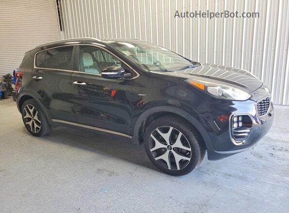KNDPRCA68H7206789 2017 KIA SPORTAGE Black Vista frontal
