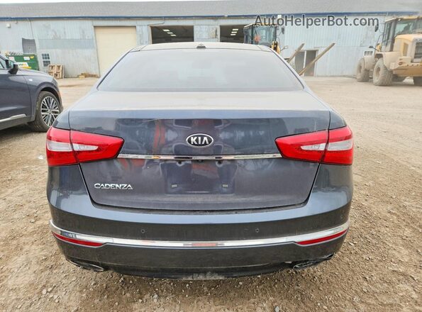 KNALN4D75G5221486 2016 KIA CADENZA Charcoal Vista interior delantera