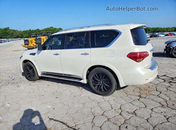 JN8AZ2NDXG9800333 2016 INFINITI QX80 White Tył prawy