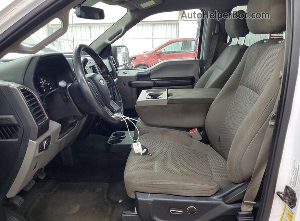 1FTEW1CF5HKD86697 2017 FORD F150 White წინა პანელის ხედი