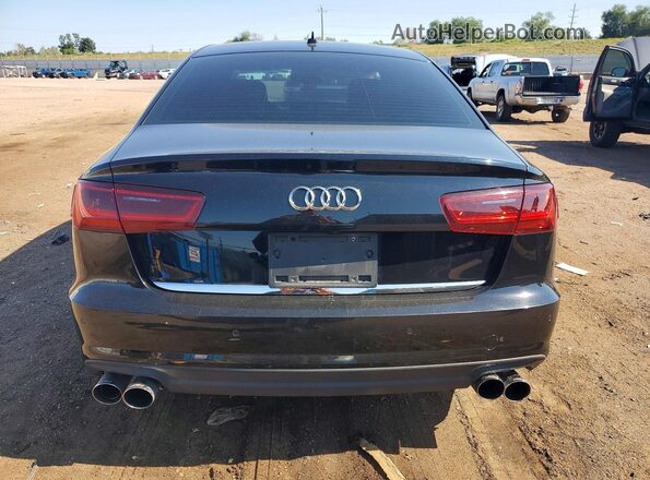 WAUC8AFC5JN047068 2018 AUDI A6 Black Widok wnętrza z przodu