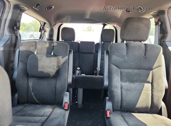2C4RDGBG1GR220262 2016 DODGE GRAND Black Rear interior view