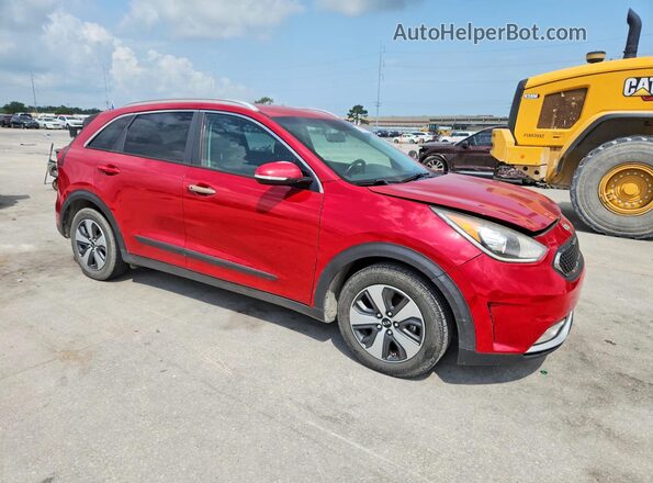KNDCC3LC0H5042212 2017 KIA NIRO Red წინა ხედი