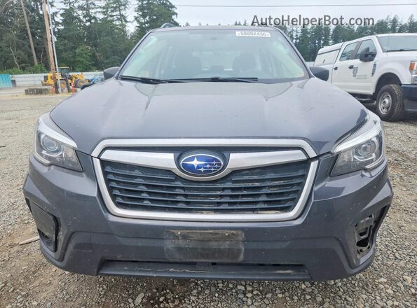 JF2SKADC3LH535733 2020 SUBARU FORESTER Gray Вид ззаду