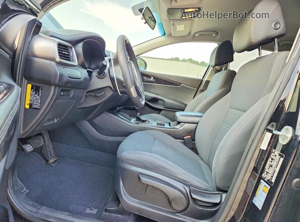 5XYPG4A34HG205370 2017 KIA SORENTO Black Widok deski rozdzielczej