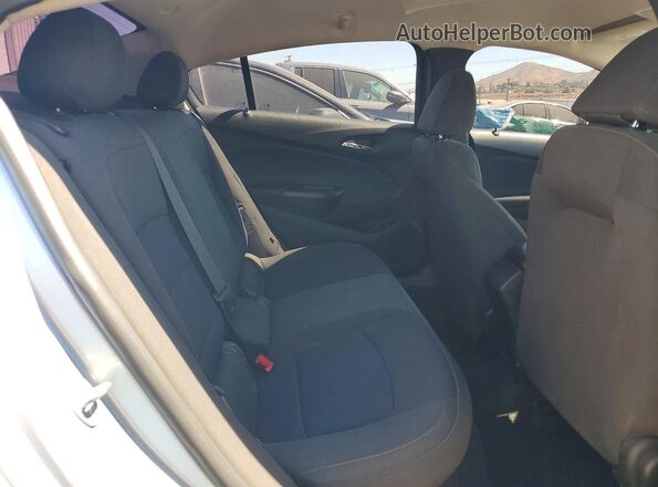1G1BC5SM8H7128687 2017 CHEVROLET CRUZE Blue Widok wnętrza z tyłu
