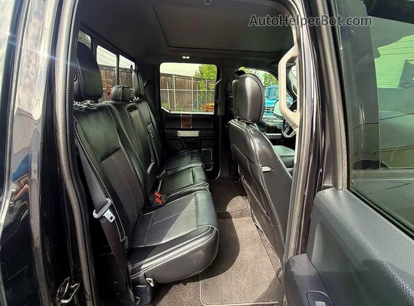 1FTEW1C46KFB58299 2019 FORD F150 Черный Вид салона спереди