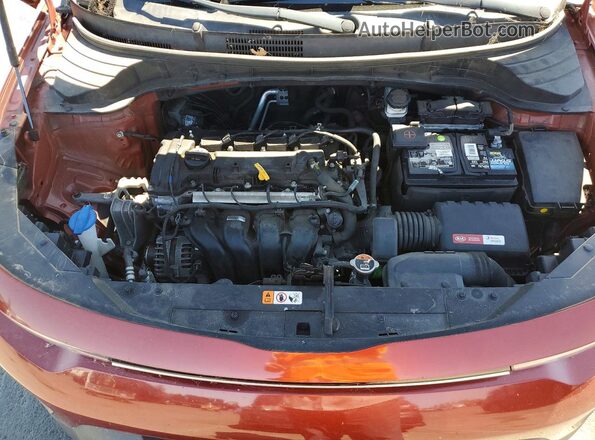 KNDJ23AU6L7076884 2020 KIA SOUL Orange Vista del compartimento del motor