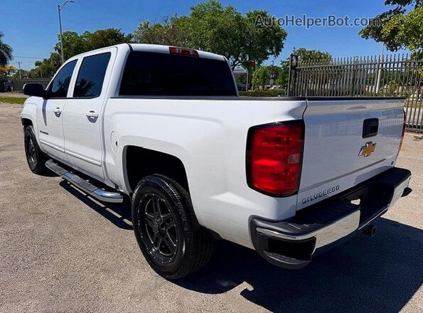 3GCPCRECXJG597832 2018 CHEVROLET SILVERADO Белый Задняя правая четверть