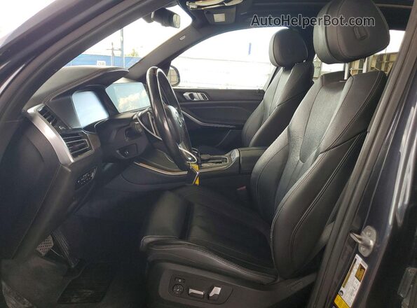 5UXCR6C54KLK85122 2019 BMW X5 Charcoal Widok deski rozdzielczej