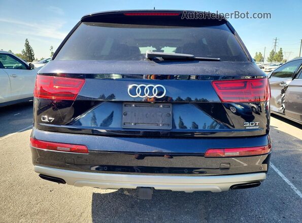WA1LAAF77HD033158 2017 AUDI Q7 Blue Սալոնի դիմացի տեսք