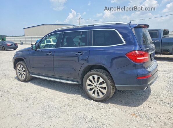 4JGDF6EE0HA913382 2017 MERCEDES-BENZ GLS Blue Trasero derecho
