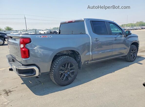 1GCUYDET6MZ437586 2021 CHEVROLET SILVERADO Silver Передня права чверть