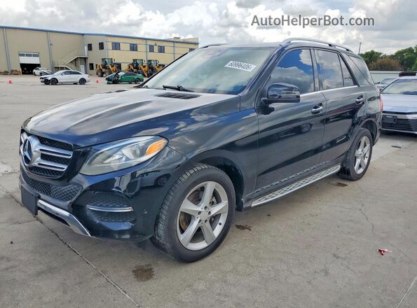 4JGDA5JB7HA834165 2017 MERCEDES-BENZ GLE Black უკანა მარცხენა