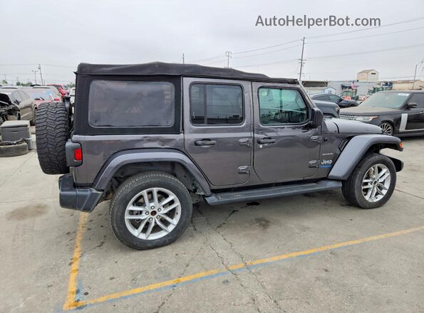 1C4JJXP65MW749934 2021 JEEP WRANGLER Gray Передня права чверть