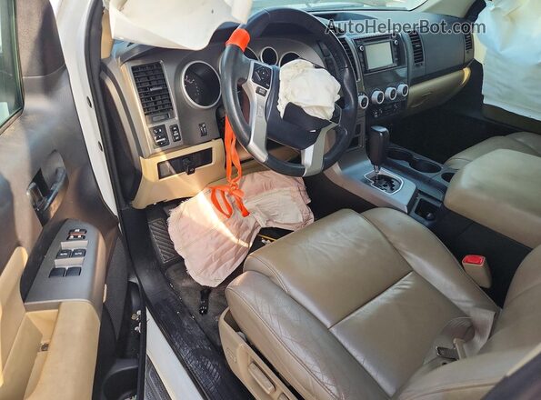 5TDZY5G1XGS061925 2016 TOYOTA SEQUOIA White Instrument cluster view