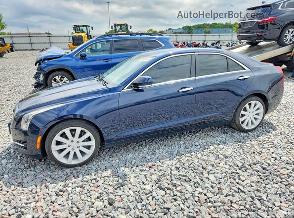 1G6AF5SX3J0131972 2018 CADILLAC ATS Синий Задняя левая четверть