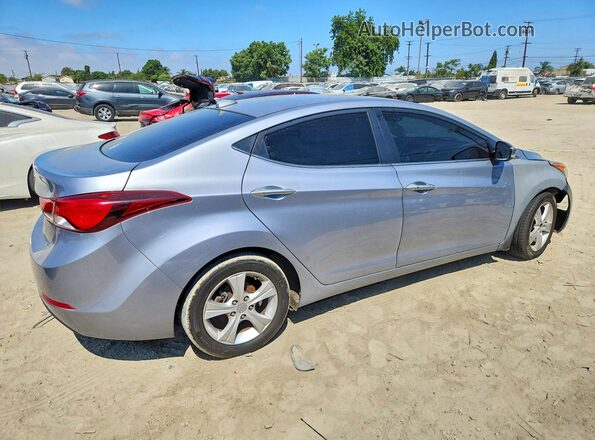 5NPDH4AE9GH672941 2016 HYUNDAI ELANTRA Silver Передня права чверть