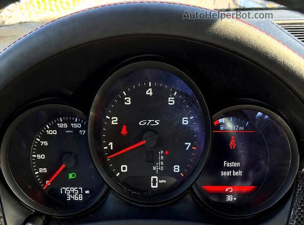 WP1AG2A59JLB62312 2018 PORSCHE MACAN Серый Вид панели приборов