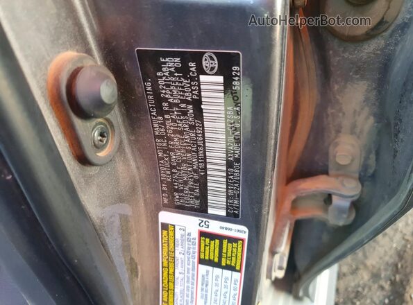 4T1B11HK6JU649227 2018 TOYOTA CAMRY Charcoal Widok komory silnika