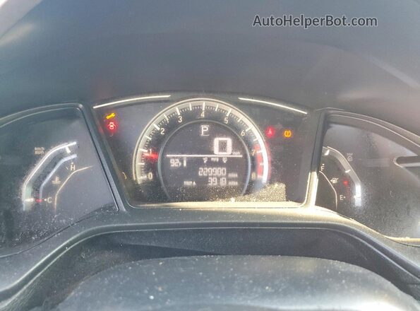 19XFC2F54HE033800 2017 HONDA CIVIC Charcoal Հետևի նստատեղերի տեսք