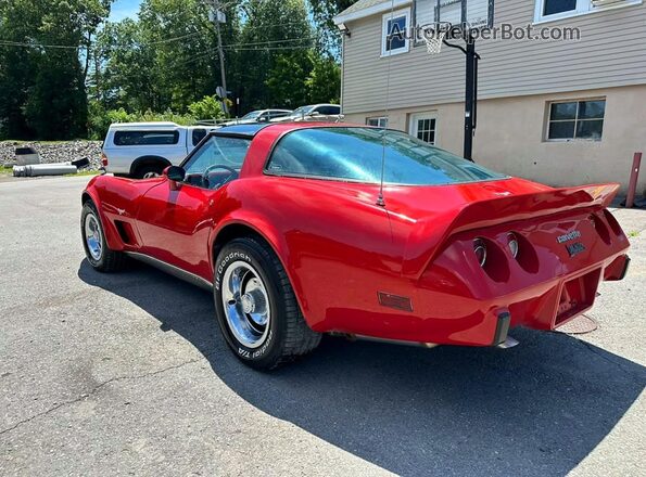 1Z87495422058 1979 CHEVROLET CORVETTE Red უკანა მარჯვენა