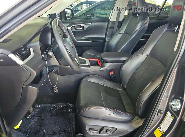 2T3S1RFV7PW355265 2023 TOYOTA RAV4 Gray Widok naklejki z numerem VIN