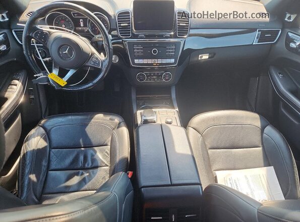 4JGDF7DE1JB076438 2018 MERCEDES-BENZ GLS Black ხელსაწყოთა პანელის ხედი