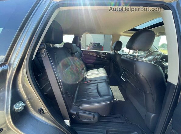 5N1DL0MM7JC534131 2018 INFINITI QX60 Silver Vista interior delantera