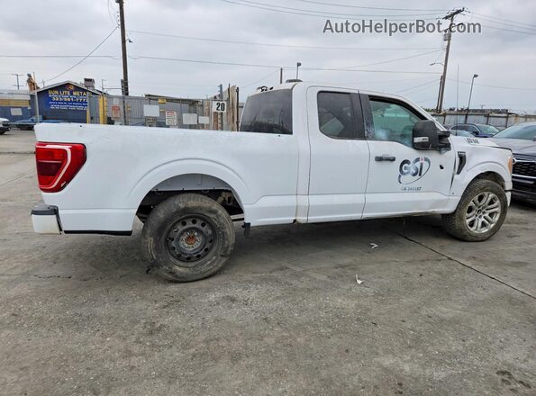1FTEX1CP6MKD65812 2021 FORD F150 White Առջևի աջ