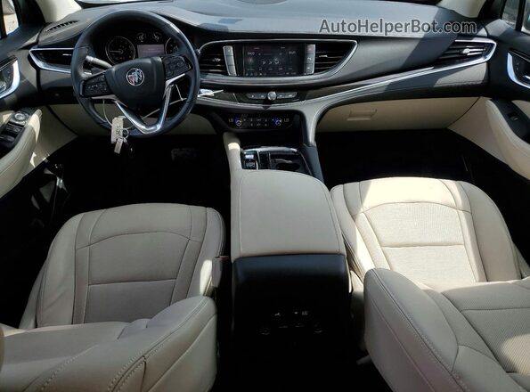5GAERBKW3PJ162526 2023 BUICK ENCLAVE White Вид щитка приладів